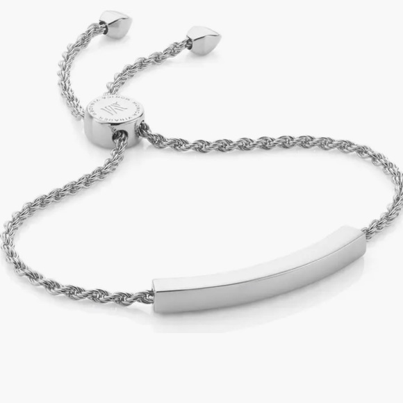 Monica Vinader NEW Linear Friendship Chain Bracelet